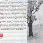 Sister chinese ink, pencil, 180 x 33cm, 2009