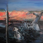 Jiang Guozhe, "Dancing," Oil on canvas, 150 x 120 cm, 2009