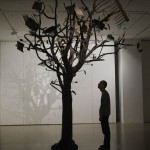 Spring and Autumn . Wood, Metal Farm Tools . 400 x 250 x 250 cm Spring and Autumn . Wood, Metal Farm Tools . 400 x 250 x 250 cm