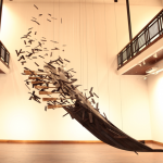 桥，不锈钢， 800 x 160 x 360 cm, 2006