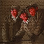 Red Momory N37 . Oil on Canvas . 120 x 150 cm 