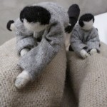 Ji Wenyu and Zhu Weibing, Grab and Help, installation, cloth and other materials, 2010