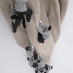 Ji Wenyu and Zhu Weibing, Grab and Help, installation, cloth and other materials, 2010