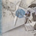 A Person Who Has Never Seen the Ocean ink, mineral pigment, pencil, acrylic, 360 x 33cm, 2010