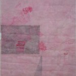 face acrylic mineral pigment pencil ink 65.5x43.3cm 2010