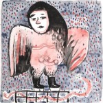 钱嵘, "龙啸," 水彩在纸上, 38 x 38cm, 2010 钱嵘, "龙啸," 水彩在纸上, 38 x 38cm, 2010