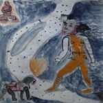 Qian Rong, Lone Island No.12, ink on xuan paper, 43 x 43cm, 2011 Qian Rong, Lone Island No.12, ink on xuan paper, 43 x 43cm, 2011