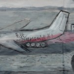 Qian Rong, Lone Island No.4, ink on xuan paper, 43 x 43cm, 2011 Qian Rong, Lone Island No.4, ink on xuan paper, 43 x 43cm, 2011