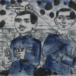 Qian Rong, Lone Island No.6, ink on xuan paper, 43 x 43cm, 2011 Qian Rong, Lone Island No.6, ink on xuan paper, 43 x 43cm, 2011