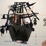 Sally Smart, The Exquisite Priate (Large Ship) (detail), synthetic polymer paint on canvas, fabric with various collage elements, size variable, 2006 Sally Smart, The Exquisite Priate (Large Ship) (detail), synthetic polymer paint on canvas, fabric with various collage elements, size variable, 2006