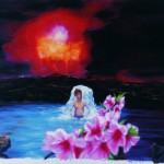 . 风中梦-除夕夜2 200x140cm 布面油画 2006