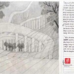 妹妹, 中国墨水，铅笔, 180 x 33cm, 2009