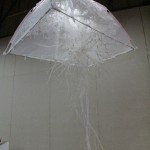 计文于+朱卫兵，没有人的伊甸园，混合媒材，310 x 126 x 87cm，2010