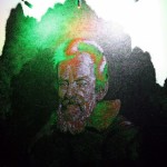 Gallileo and Buddhist Time, oil on canvas, 73 X 93 CM, 2012 