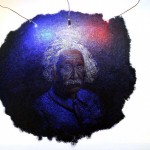 Theory of Relativity and Buddhist Time, oil on canvas, 1相对论与“三时,” 油画73 X 93 CM, 2012 - 1 Theory of Relativity and Buddhist Time, oil on canvas, 1相对论与“三时,” 油画73 X 93 CM, 2012 - 1