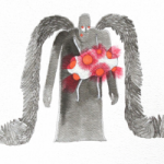 陈熹, 黑翼天使, 中国墨和针管笔，2012