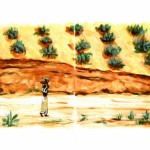 张灏,"帽子戏法", 艺术家书内页,28.6 x 24.3 x 2.3 cm,150页,2013 张灏,"帽子戏法", 艺术家书内页,28.6 x 24.3 x 2.3 cm,150页,2013