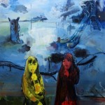 Jiang Guozhe, "Ice Cream," oil on canvas, 150 x 120cm, 2011