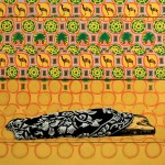 张灏，与王一夜, 布面丙烯, 150x120cm, 2012