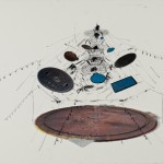 Karin van Dam, “Tsunami.Tokyo," drawing, 2012 Karin van Dam, “Tsunami.Tokyo," drawing, 2012