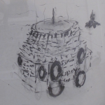 Karin van Dam, "Untitled," pencil on paper Karin van Dam, "Untitled," pencil on paper