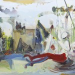 “Night Blindness,” oil on canvas, 200 x 150 cm, 2012