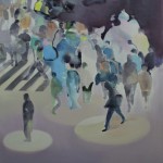 郑文昕,“下午5点,” 油画和丙烯, 90 X 135cm, 2011 郑文昕,“下午5点,” 油画和丙烯, 90 X 135cm, 2011