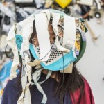 Girolamo Marri,“神秘的大师，他的论文， 他的徒弟和他们妄想出来眩晕的人物我，装置和艺术行为，现场品，布基胶带, 2013