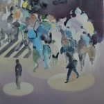 Zheng Wenxin, “5pm,” oil and acrylic on canvas, 90 X 135cm, 2011 Zheng Wenxin, “5pm,” oil and acrylic on canvas, 90 X 135cm, 2011